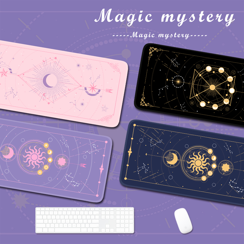 Gaming Accessories Cute - Alfombrilla de ratón Magic Moon Star