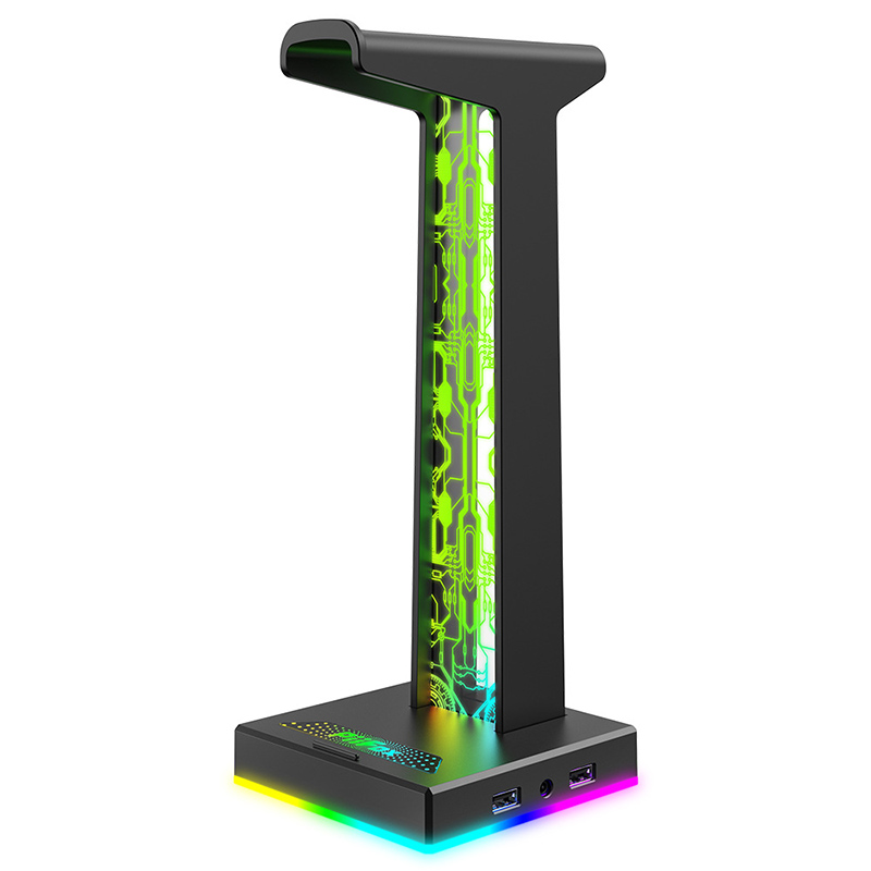 Headset Stand Rgb - Soporte para auriculares para juegos RGB,