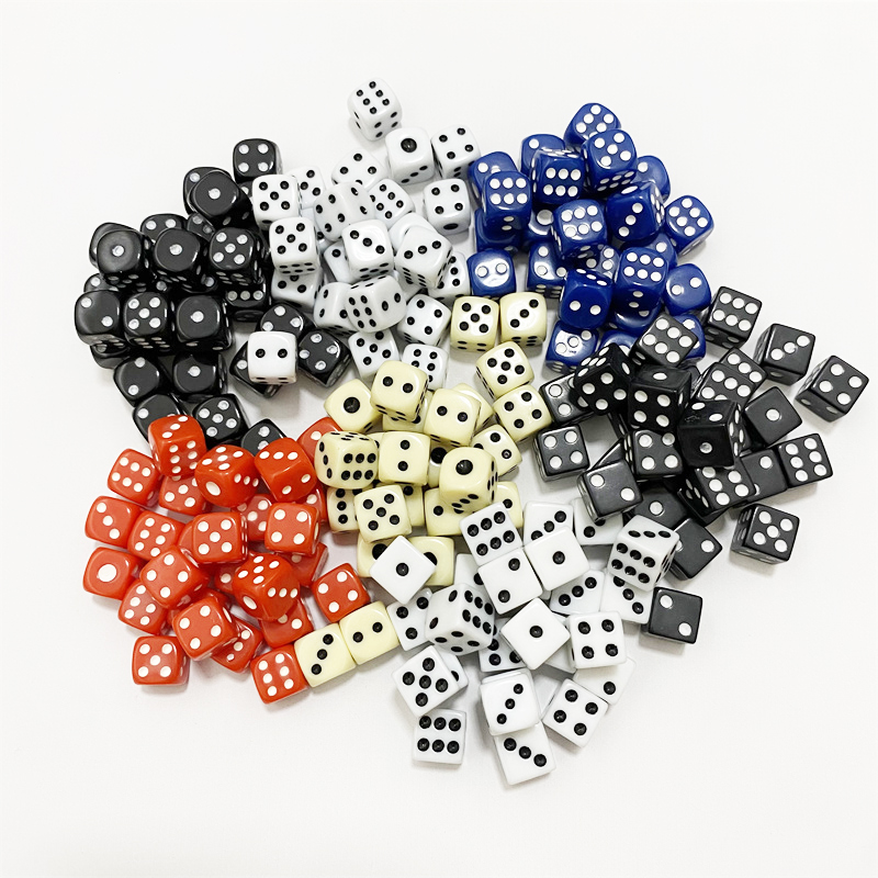 Gaming Accessories White - 50 piezas de dados de punto