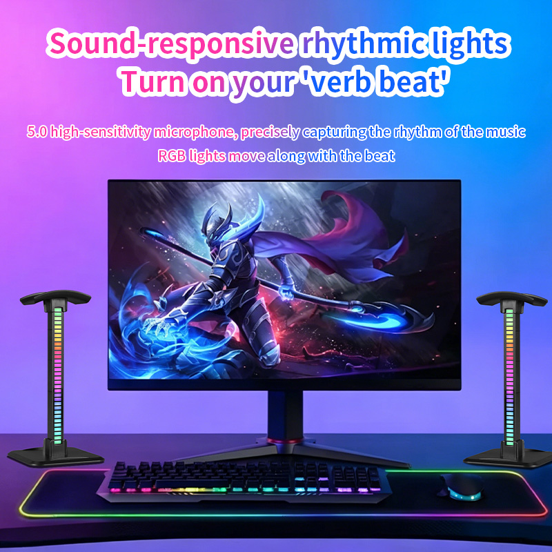 Headset Stand Rgb - Soporte para Auriculares con Tira de