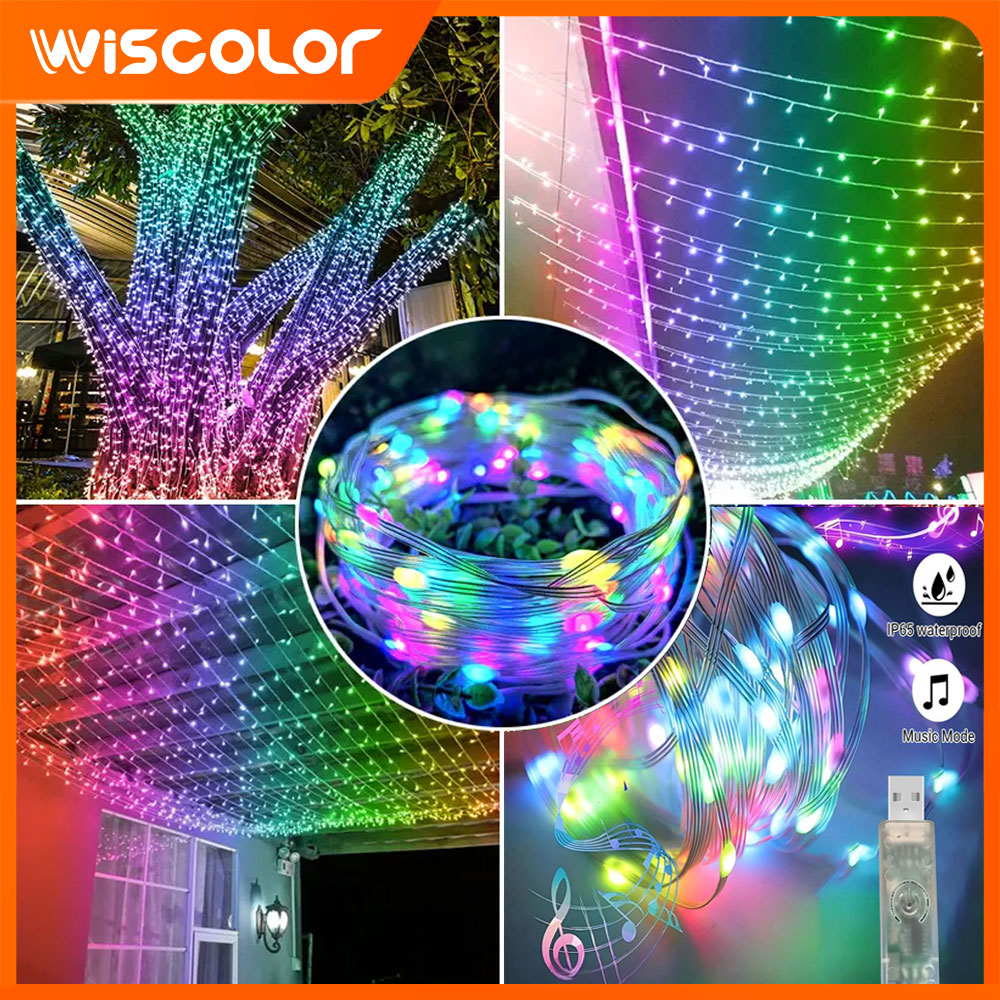 Gaming Accessories App - Tira de Luces LED RGBIC, Cinta