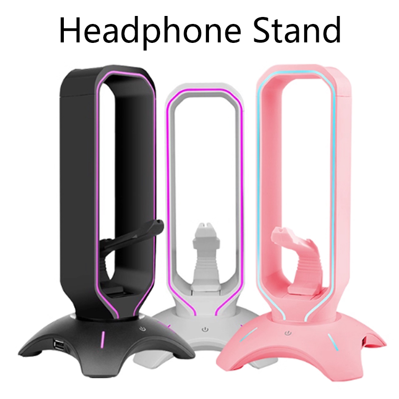 Headset Stand Rgb - Soporte para auriculares RGB con soporte