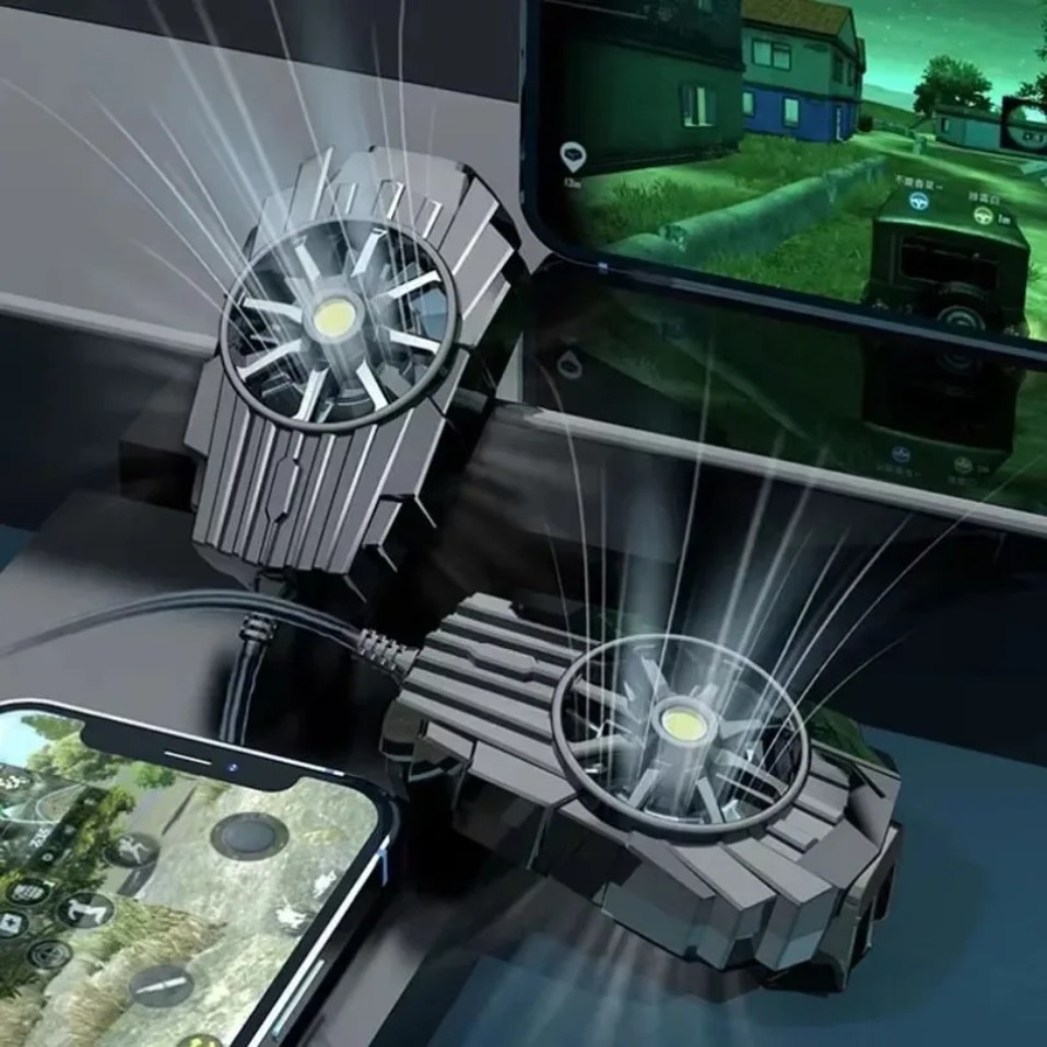 Gaming Accessories For Mobile - Mini radiador portátil con clip para