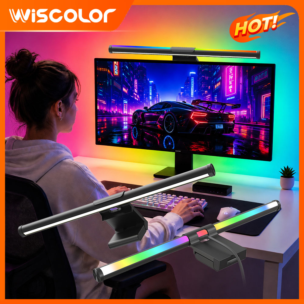 Gaming Accessories App - Barra de Luz WiFi para Monitor,