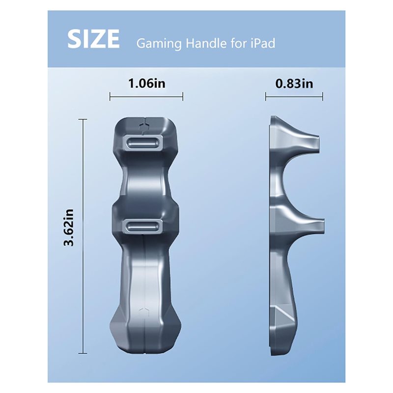 Gaming Accessories Ipad - DT18 Empuñadura de Silicona Antideslizante para