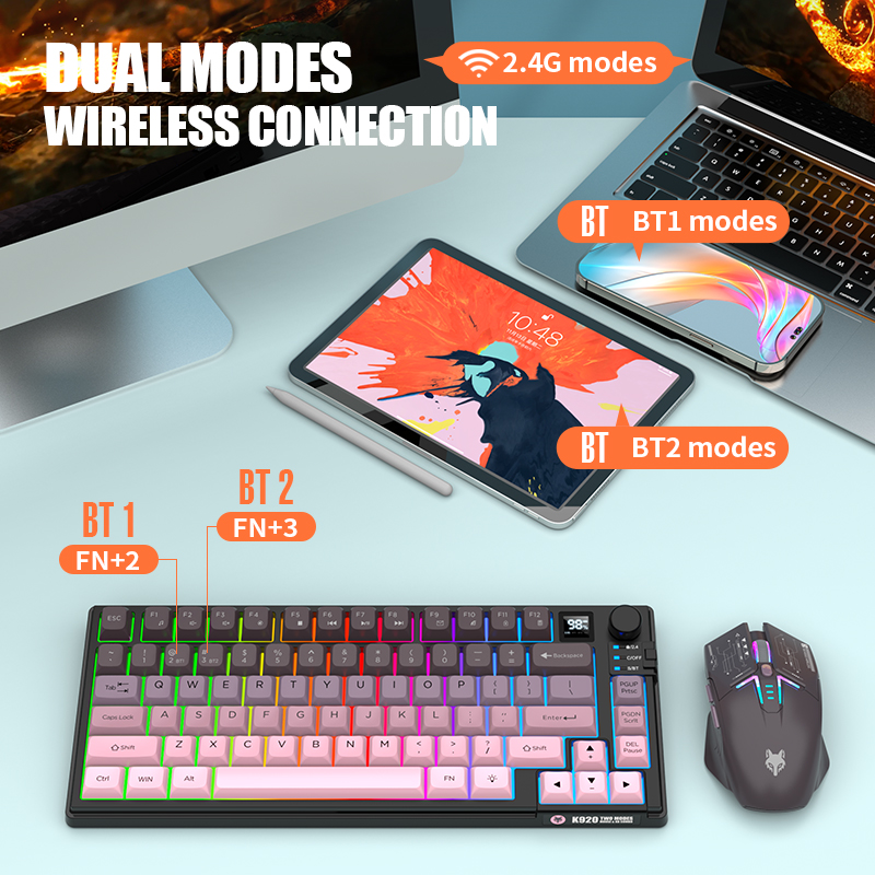 Juego combinado de teclado y m - Gaming Accessories Uk reseña y precio
