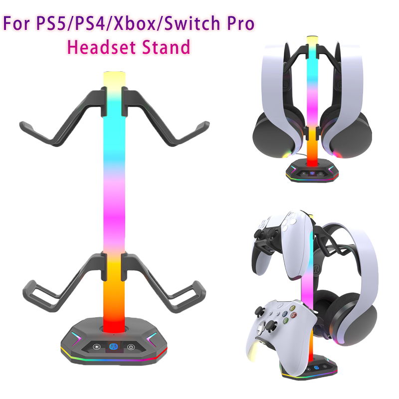 Soporte para controlador Plays - Headset Stand Rgb reseña y precio
