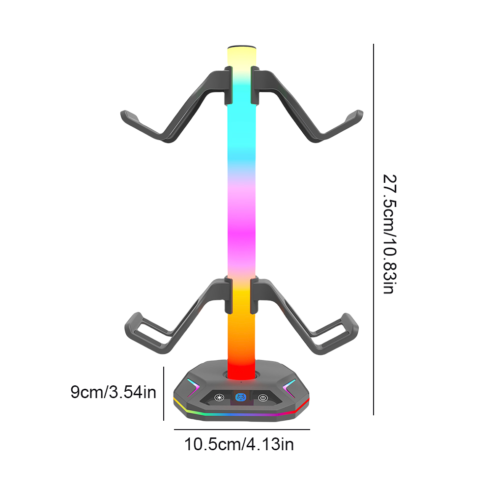 Soporte para controlador Plays - Headset Stand Rgb reseña y precio