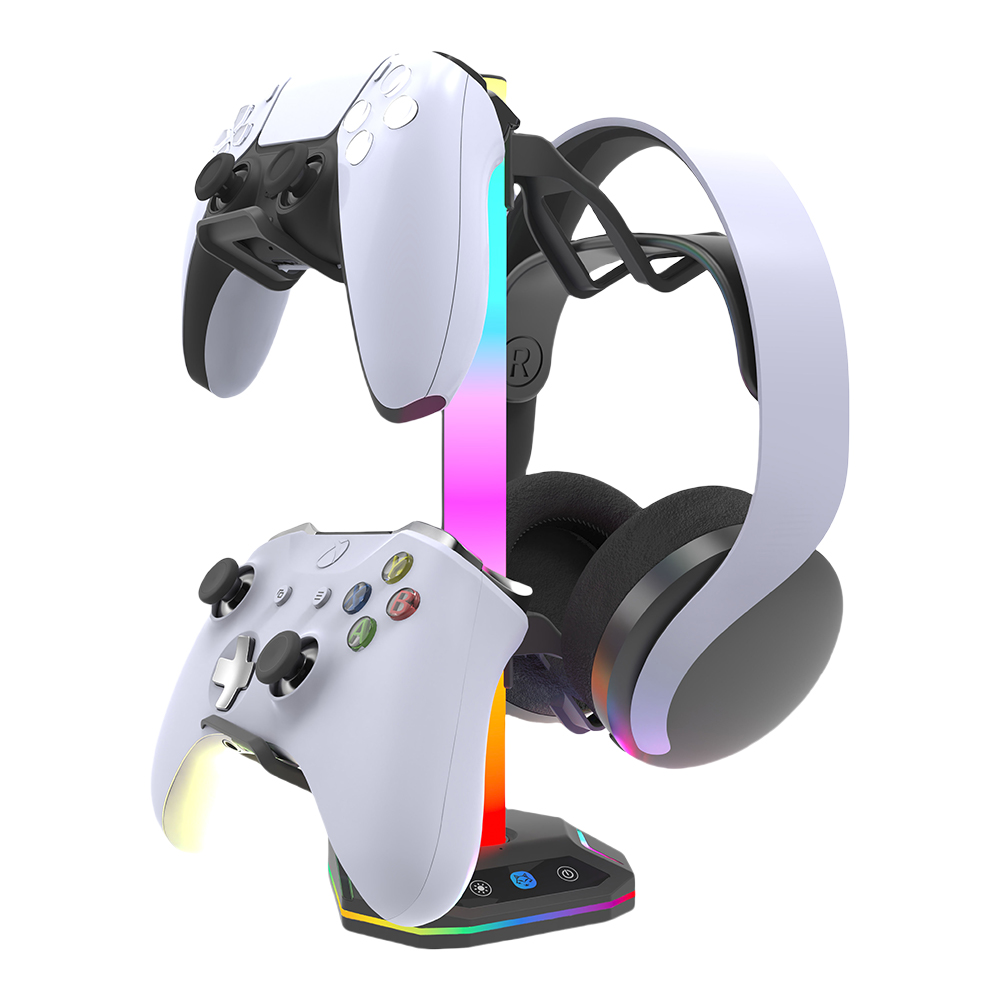 Soporte para controlador Plays - Headset Stand Rgb reseña y precio
