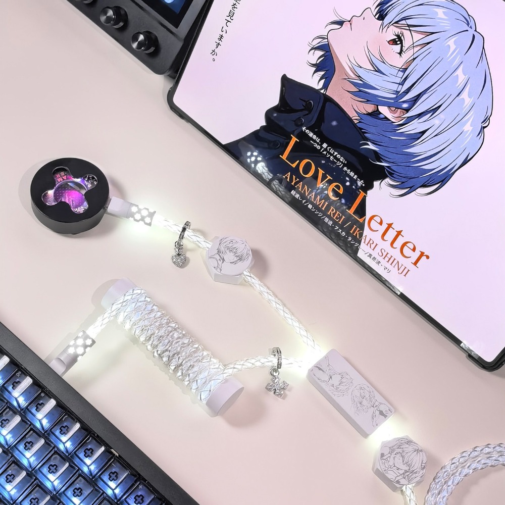 Cable Magnético para Teclado c - Gaming Accessories White reseña y precio
