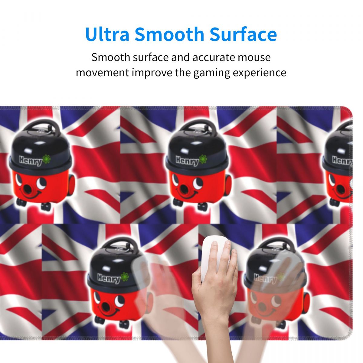 Henry Hoover con Bandera del R - Gaming Accessories Uk reseña y precio