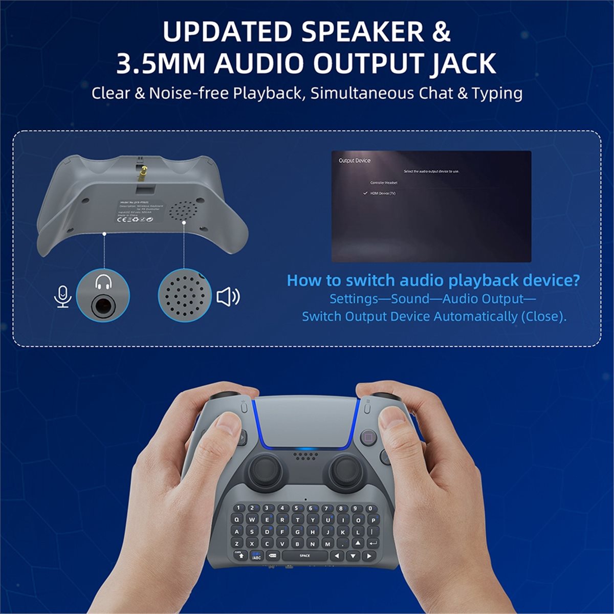 Teclado Inalámbrico para Juego - Gaming Accessories White reseña y precio