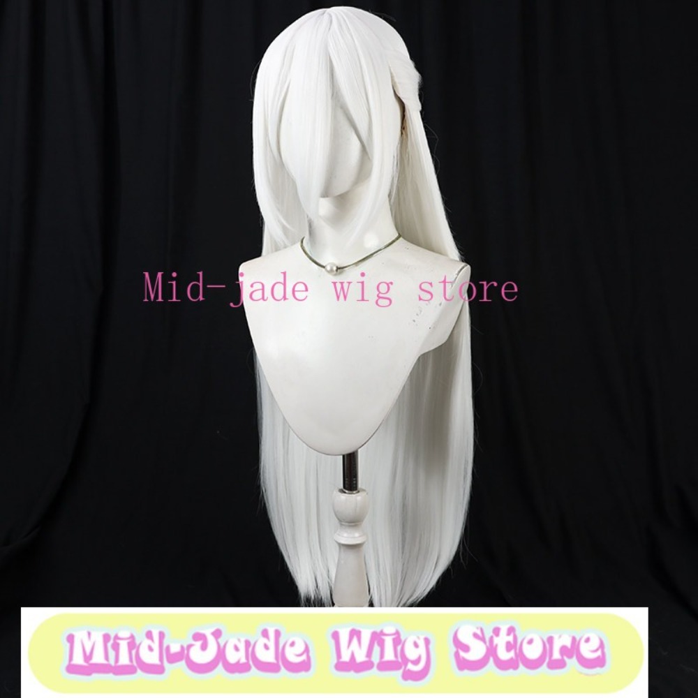 Peluca de Cosplay de Kei de Bl - Gaming Accessories White reseña y precio