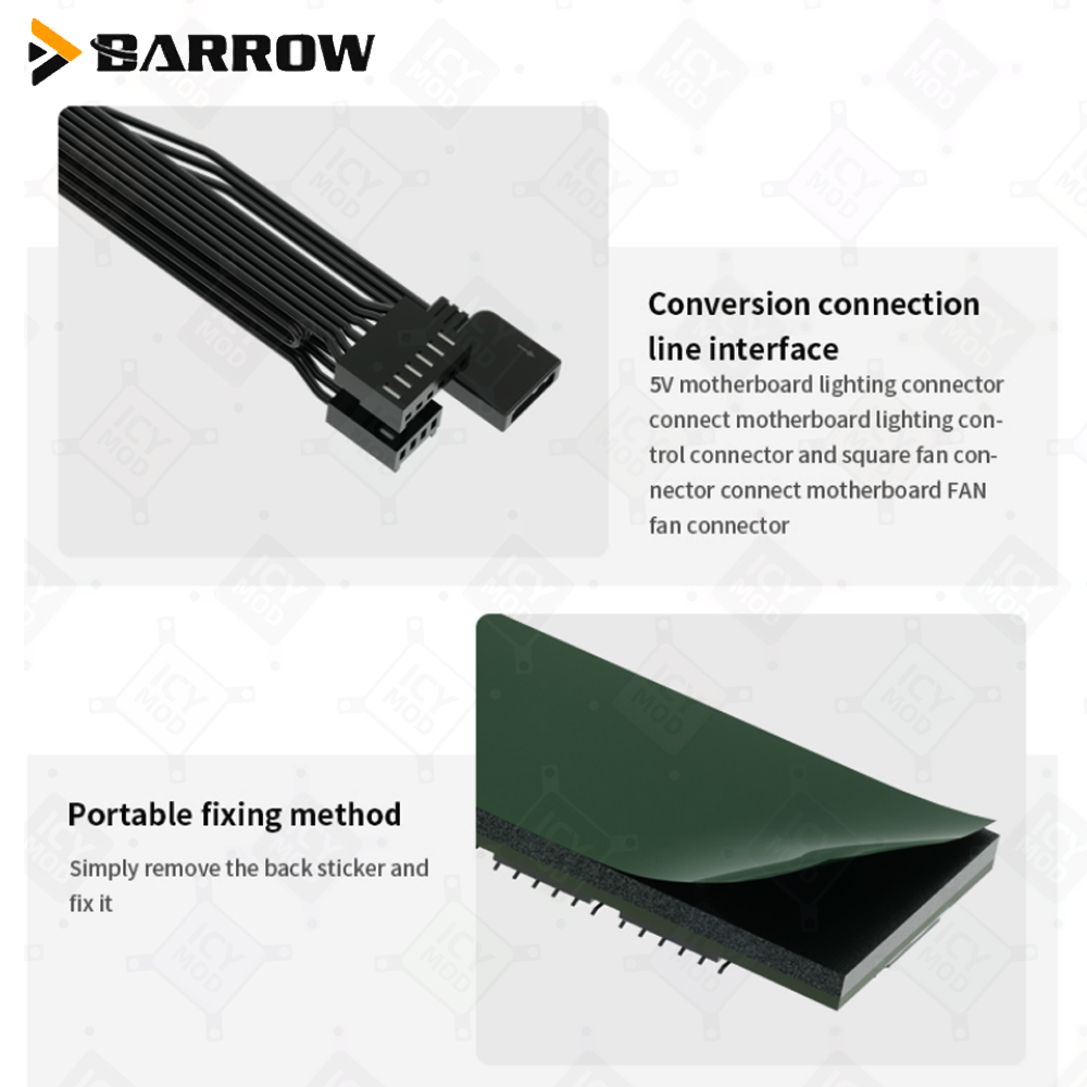 Barrow-controladores de ventil - Rgb Hub Sync reseña y precio