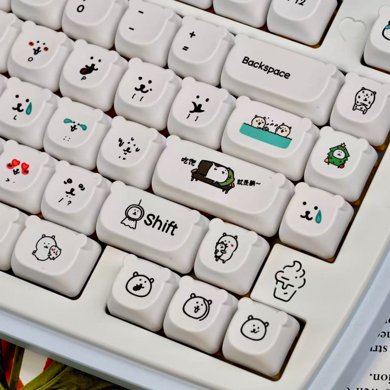Teclas PBT Kawaii con Diseño d - Gaming Accessories Japan reseña y precio