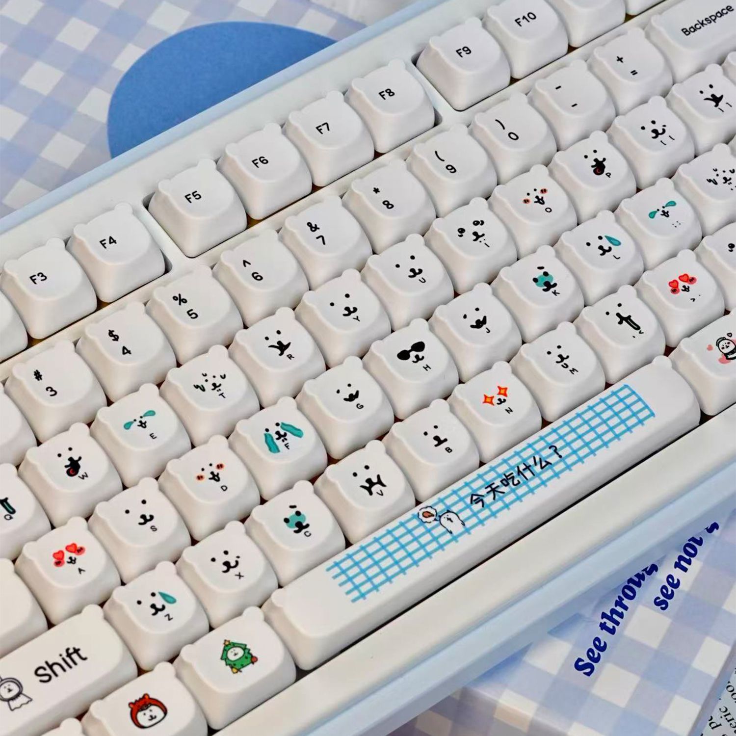 Teclas PBT Kawaii con Diseño d - Gaming Accessories Japan reseña y precio