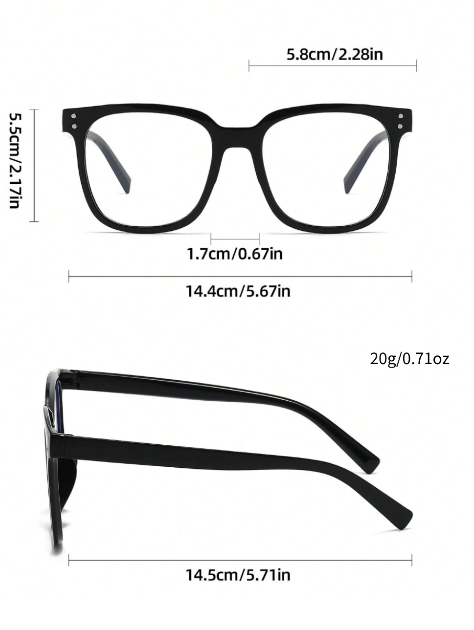 Un par de gafas de gran tamaño - Gaming Accessories Officeworks reseña y precio