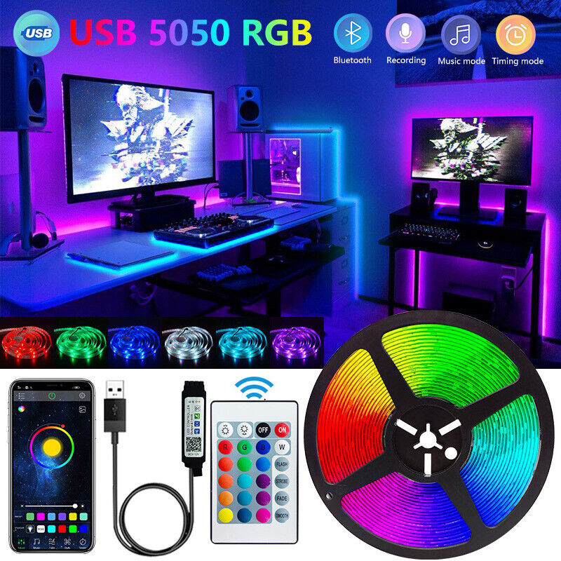 Tira de luces LED con Bluetoot - Rgb Hub Sync reseña y precio