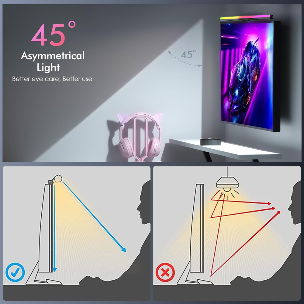 Barra de Luz WiFi para Monitor - Gaming Accessories App reseña y precio