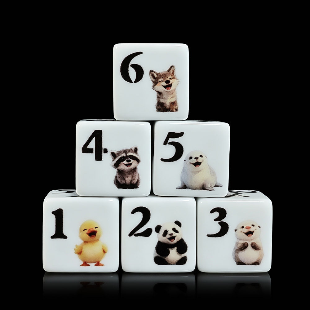 12 dados acrílicos D6 de 16 mm - Gaming Accessories Cute reseña y precio