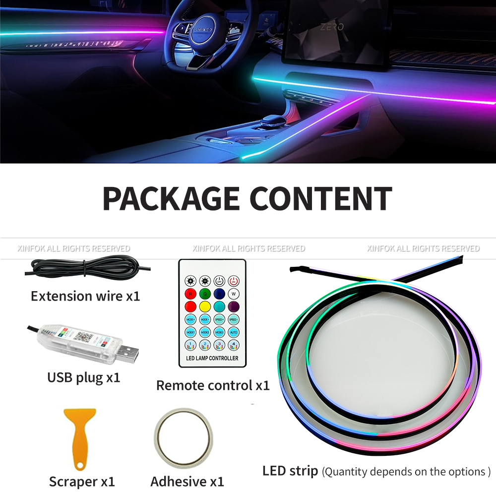 Tira de Luces LED Acrílicas pa - Rgb Hub Sync reseña y precio