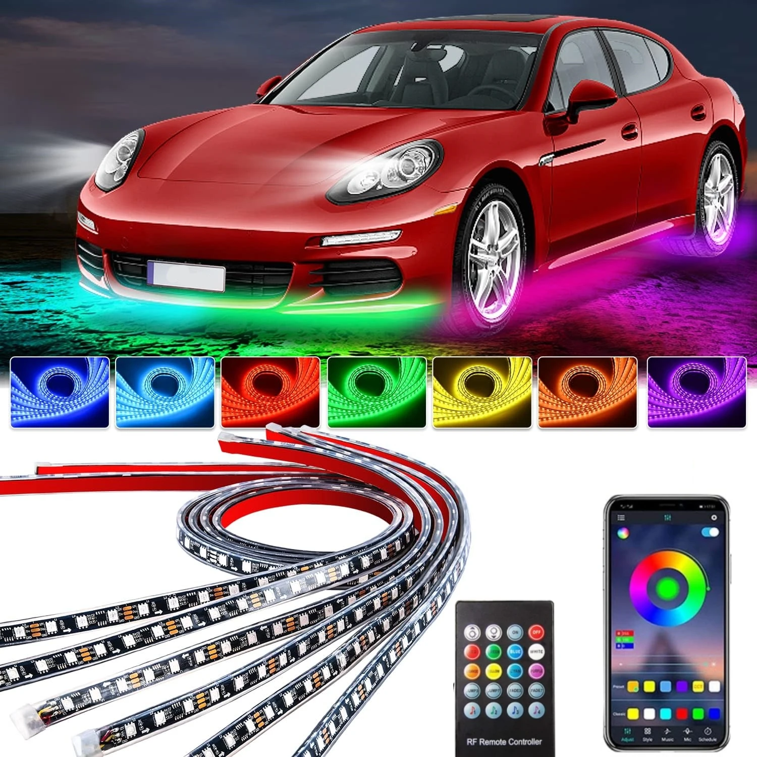 Tira Flexible de luces LED de  - Rgb Hub Sync reseña y precio