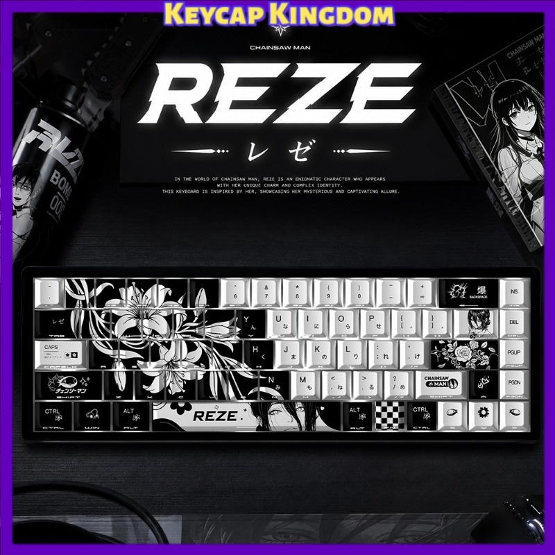 NUEVOS Teclas de Anime Reze 5. - Gaming Accessories Cute reseña y precio