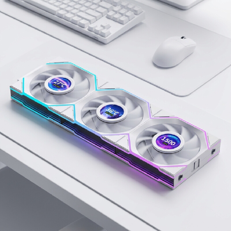 Ventilador de caja de 12cm con - Gaming Accessories White reseña y precio