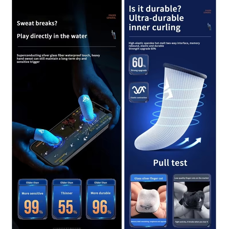 4 Guantes para Juegos Móviles, - Gaming Accessories For Mobile reseña y precio